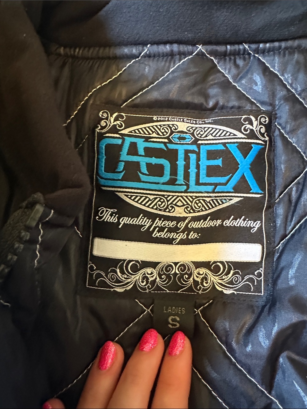 Multicolor Geometric Castle X Jacket - Picture 3 of 3